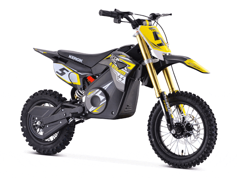 Pit bike E-Storm 1000W Jaune